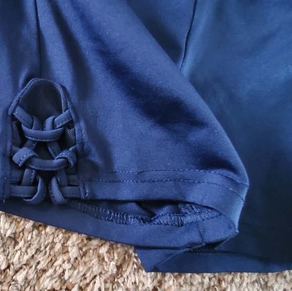 Girl's Justice 6/7 athletic spandex shorts - Picture 2 of 3